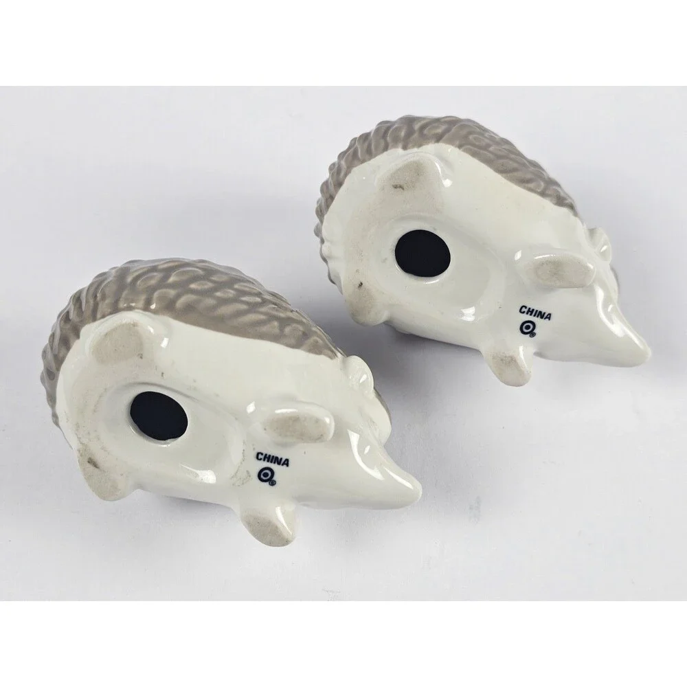 Hedgehog Salt and Pepper Shakers Set without Stoppers